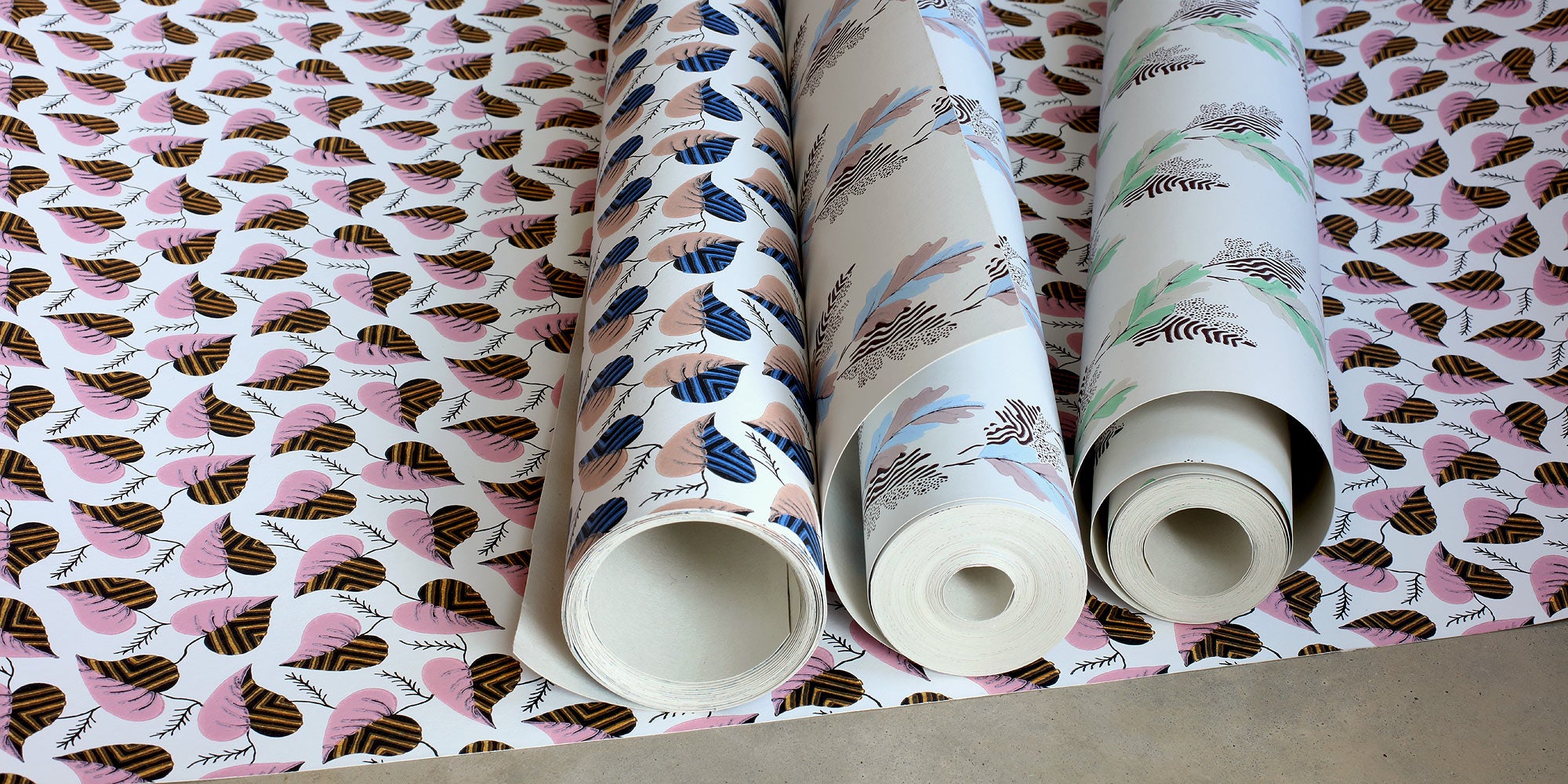 Designer Wallpaper by Contemporary Artists CommonRoom