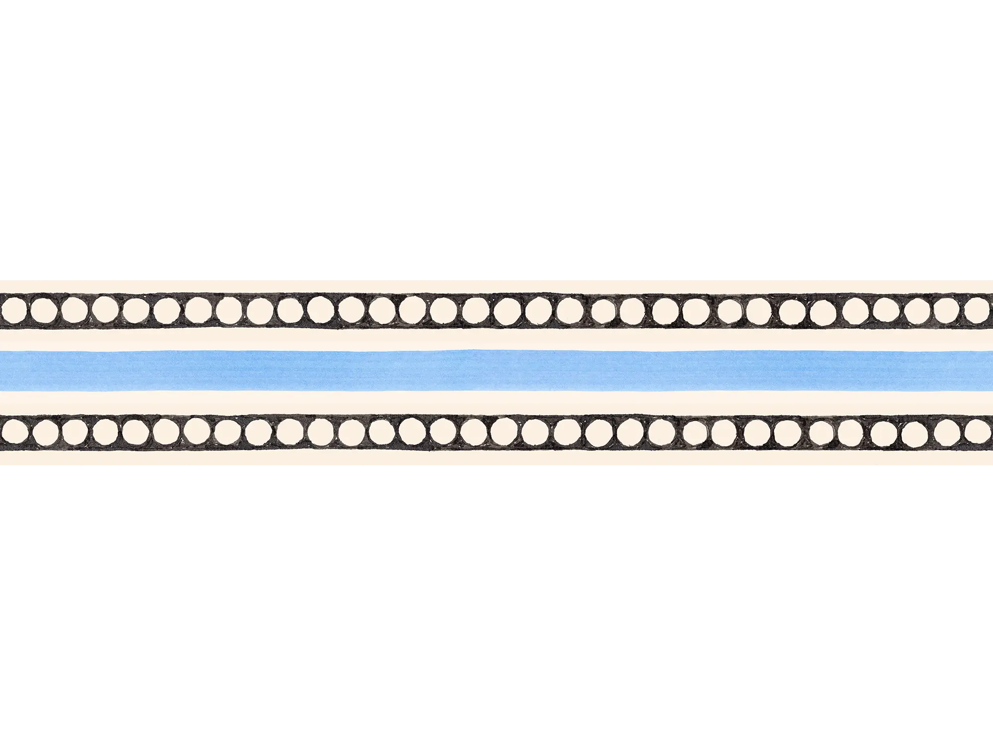 Slipware Border ~ Blue