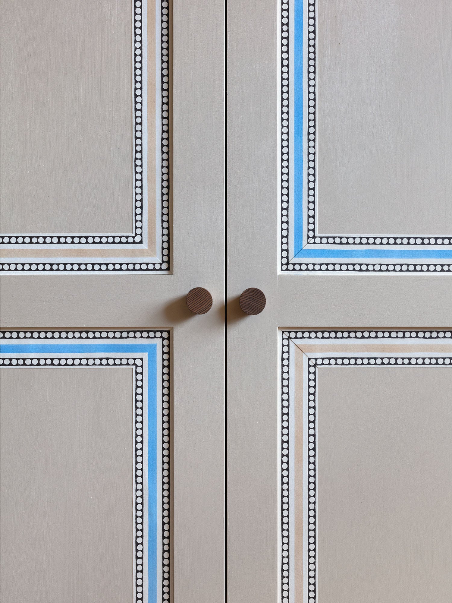 Mochaware Wallpaper Border by artist Kate Hawkins | CommonRoom